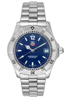Tag Heuer Professional WK1113 - Stainless Steel Men's Watch
