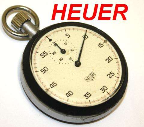 AUTHENTIC pre TAG Heuer Pocket Sports Chronograph Stop Watch - SWISS MADE