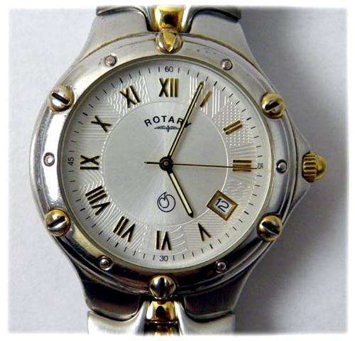 ROTARY MEN'S WATCH - 2 TONE  - SINCE 1895