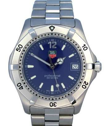 TAG Heuer Professional Men's Watch - Blue Dial  *** TAG HEUER ***
