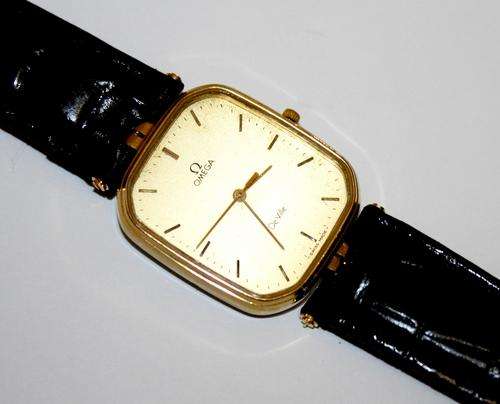 Omega De Ville Gold plated Quartz Watch - Swiss Made