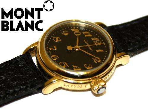 Montblanc Meisterstuck Star Gilt Quartz Watch  - MONT BLANC