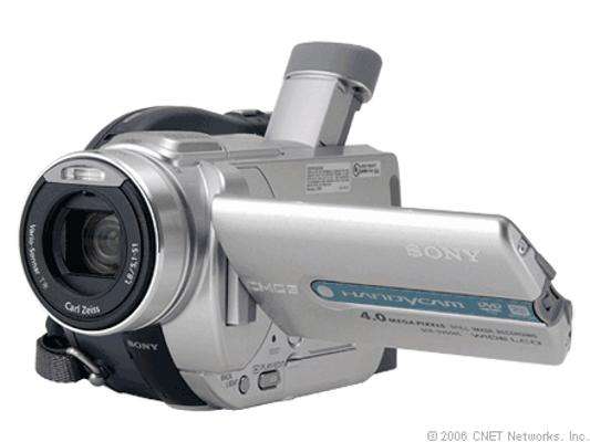 SONY DCR DVD 505 - 4MP DVD HANDYCAM CAMCORDER 10X OPTICAL ZOOM