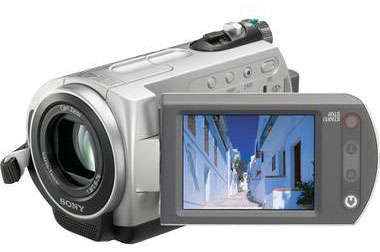 SONY HDD HANDYCAM CAMCORDER 30GB 40x Optical Zoom - MODEL DCR-SR42E IN BOX