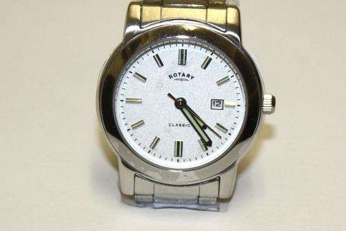 ROTARY CLASSICS DOLPHIN LADIES S/STEEL BRACELET WATCH - Brand New in box