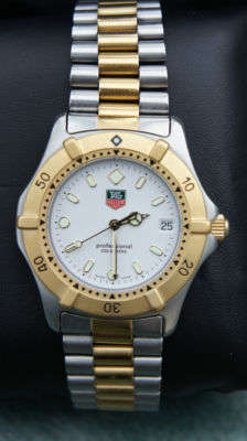 Tag Heuer Professional Two Tone Gold & S/Steel Men's Watch WE1122-2