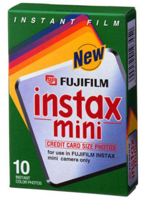 INSTANT FILM - 10 Sheets - for Fujifilm Instax Mini camera only - Credit card size photos