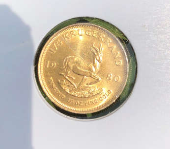 Krugerrand 1/4 Bullion (1980)