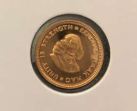 Proof Gold 1R and 2R Twinset with box  1980