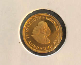 Proof Gold 1R and 2R Twinset with box  1980