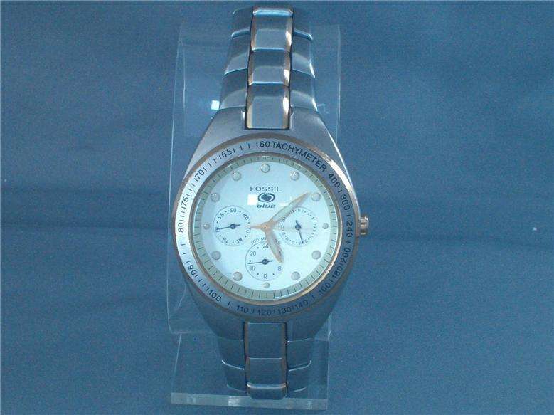 Fossil  BLUE  Men's Chronograph  Tachymeter Watch- # BQ9042