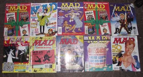 10 MAD MAGAZINE COMICS