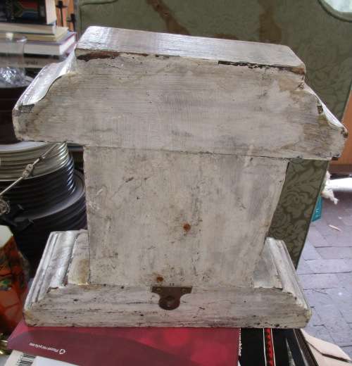 PAIR WOODEN PEDESTALS IN CORINTHIAN COLUMN SHAPE