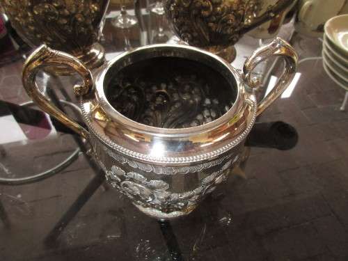 FOUR PIECE AKIN BROTHERS TEA SET  1923-1955