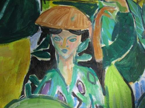 OIL ON CANVAS  WOLFSON 1994 ORIENTAL LADIES