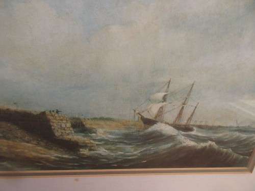 PRINT S OF THE SHIPWRECK OF THE DIANA AND A WRECK IN TABLE BAY AFTER THOMAS BAINES