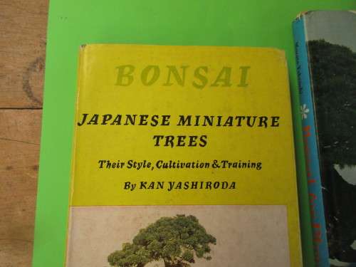 THREE BOOKS ON BONSAI !