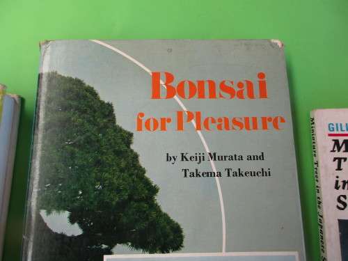 THREE BOOKS ON BONSAI !