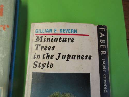 THREE BOOKS ON BONSAI !