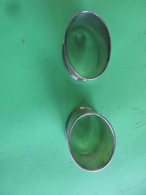 BIRMINGHAM SILVER NAPKIN RINGS 1972  HARDY BROTHERS