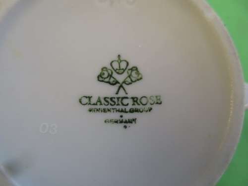 PAIR ROSENTHAL CUPS AND SAUCERS