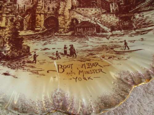 PLATE CELEBRATING YORK AND BOOT  MBAR