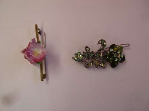 STUNNING TWO 1960'S BROOCHES