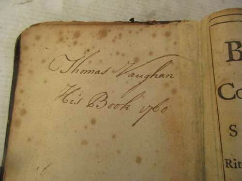 THE BOOK OF COMMON PRAYER 1735