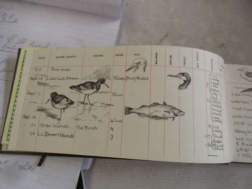 A FISHING DIARY COMPILED AND ILLUSTRATED BY MURIEL FOSTER 1913-1949