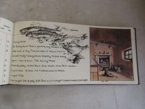 A FISHING DIARY COMPILED AND ILLUSTRATED BY MURIEL FOSTER 1913-1949