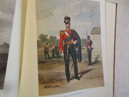 BRITISH MILITARY PRINTS 1909