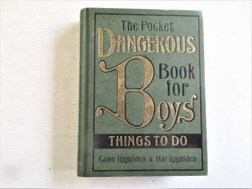 THE POCKET DANGEROUS BOOK FOR BOYS THINGS TO DO 2007 FIRST EDITION  HARPER COLLINS