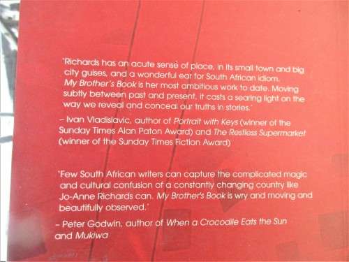 MY BROTHERS BOOK FIRST EDITION 2008 SIGNED COPY