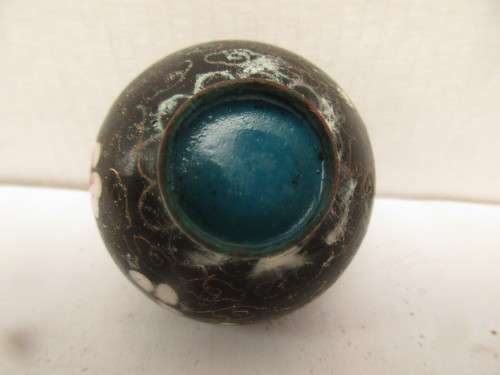 BEAUTIFUL CLOISONNE PEPPERETTE