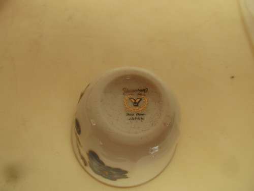 11 MATCHING JAPANESE GAWA CUPS  AND 1 ASSOCIATED CUP 12 IN ALL