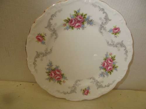 FOUR ROYAL ALBERT SIDE PLATES `TRANQUILITY`