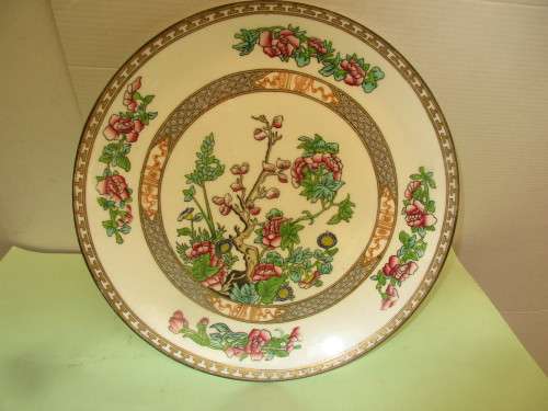 BEAUTIFUL COALPORT INDIAN TREE PLATE
