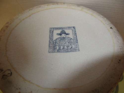 BEAUTIFUL CHINESE BLUE AND WHITE BIG ABSOLUTELY STUNNING YOU XIAN JU ZHI VASE c 1980