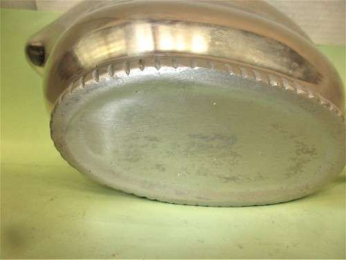 BEAUTIFUL BIG  CAROL  BOYES CAST ALUMINIUM  GRAVY BOAT