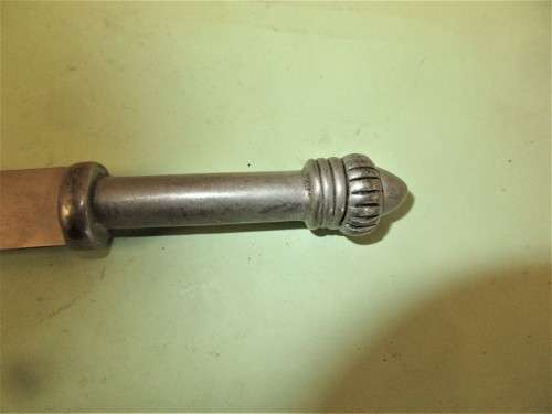 BEAUTIFUL CAROL BOYES STAINLESS STEEL AND CAST ALUMINUM  BUTTER KNIFE