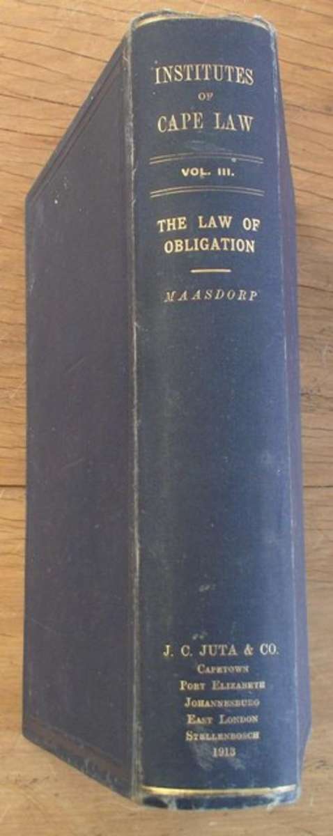 INSTITUTES OF CAPE LAW