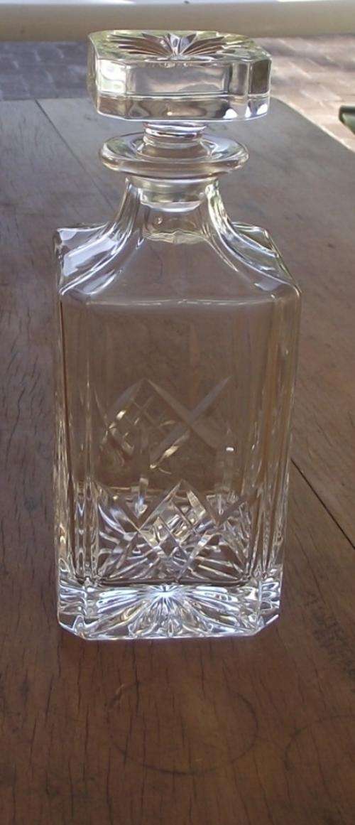 SOMERSET CRYSTAL DECANTER