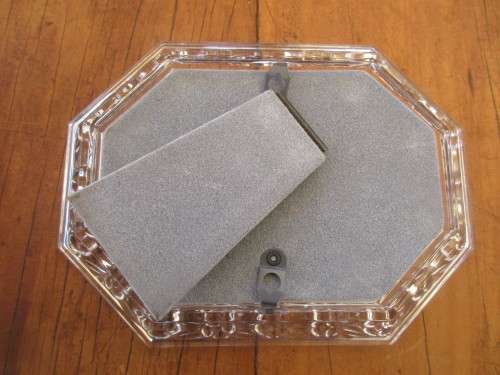ABSOLUTELY BEAUTIFUL ROSENTHAL CRYSTAL PHOTO FRAME WITH ORIGINAL BOX