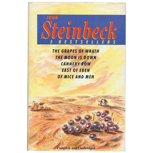 JOHN STEINBECK : 5 BESTSELLERS (Hardcover Complete and Unabridged)