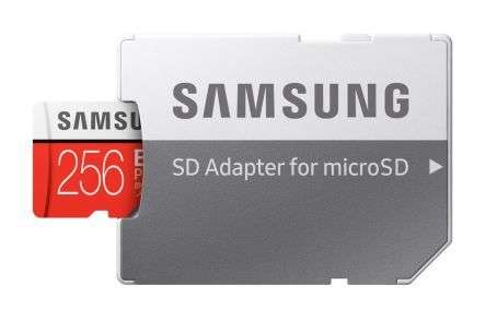 Samsung EVO Plus MicroSD 256GB SDXC with Adapter - Samsung