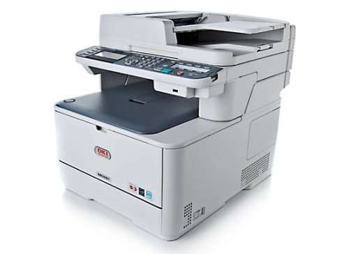 BRAND NEW OKI MC363DN 4-IN-1 COLOUR LASERJET PRINTER. STILL IN SEALED BOX