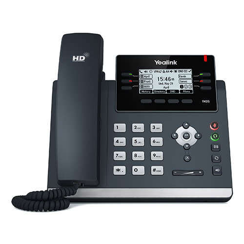 Yealink Entry Level Gigabit IP Phone SIP-T42S (with PoE)