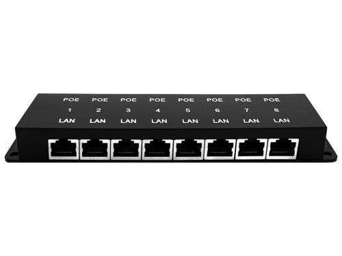 8 Port Fast Ethernet PoE Injector | POE-8