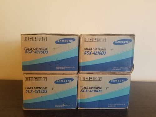 4x Samsung SCX-4216D3 Toner Cartridge- OEM (OLD CARTRIDGES)