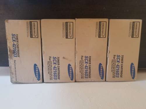 4x Samsung SCX-4216D3 Toner Cartridge- OEM (OLD CARTRIDGES)